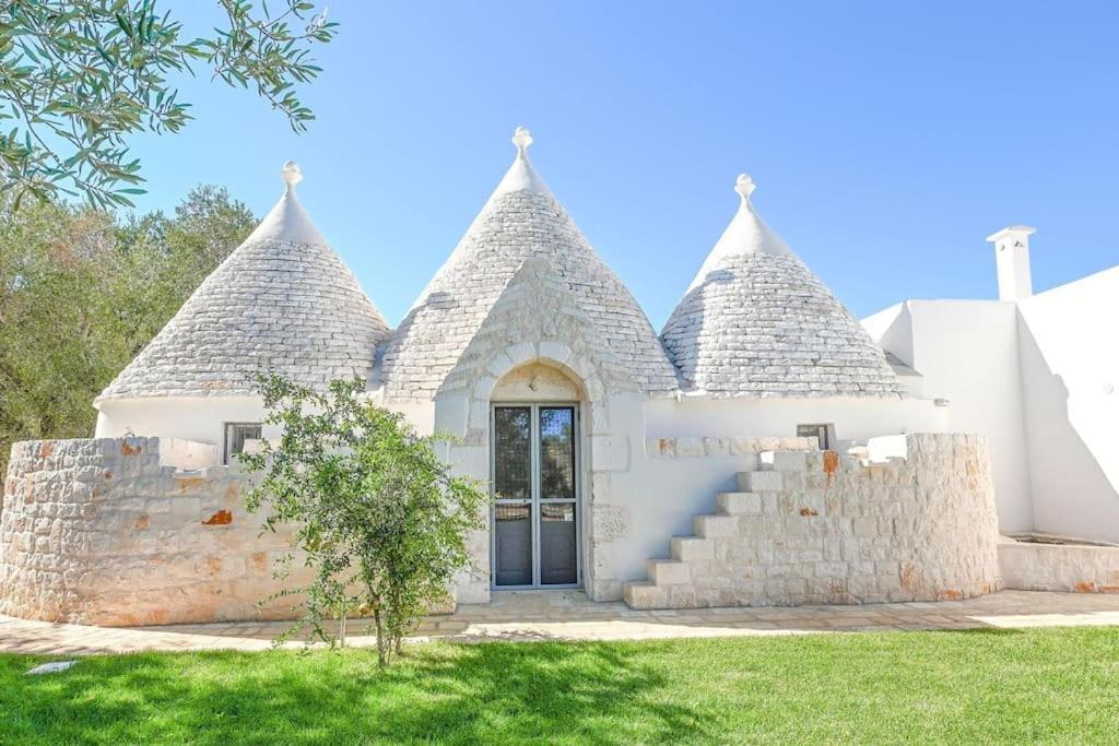 New Trulli Eden 101 With Private Pool And Jacuzzi Villa San Michele Salentino Dış mekan fotoğraf